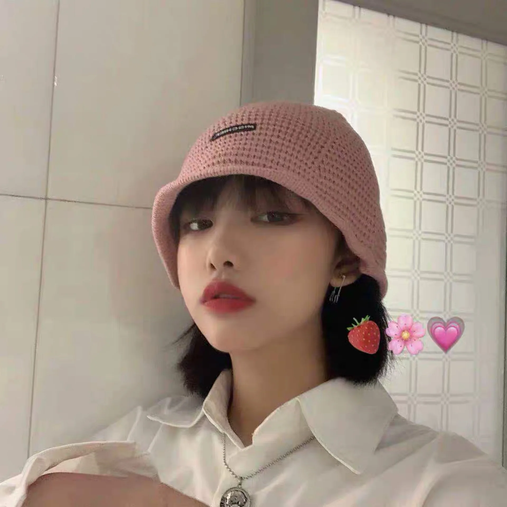 

Embroidery Multicolor Beanie Hat Women Men Knitted Warm Winter Hats For Women Men Solid Hip-hop Casual Cuffed Beanies Bonnet
