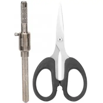 

Portable Fishing Hook Tier Line Tying Tools With Scissor Stainless Steel Carp Fishing Tackle Set For Winter Fishing Accessories