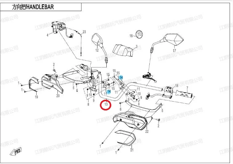 steering bar