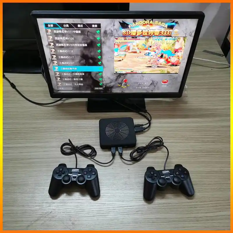 Pandora Box 3d Mini Arcade Console Portable Arcade Moonlight Treasure Retro Game Console Built In 3000 2d And 100 3d Games コイン式ゲーム Aliexpress