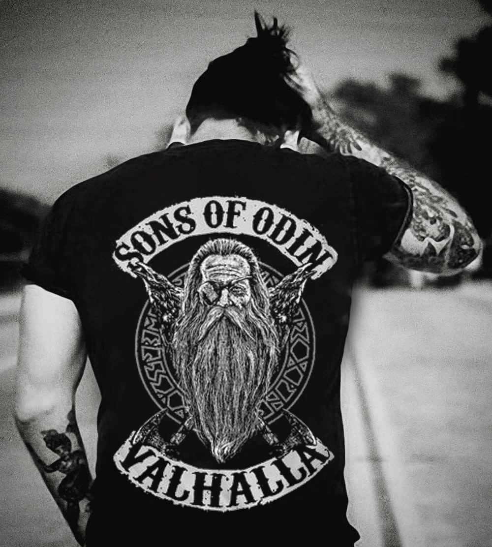 Футболка Sons of odin volhollo футболка с викингом|Футболки| |