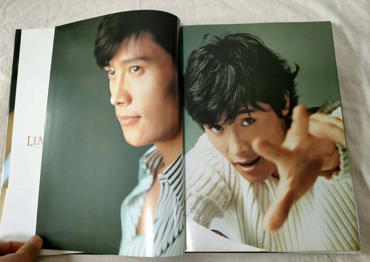 Lee Byung Hun Autographed LIMITED MAKING SHOTS PHOTOBOOK Japanese