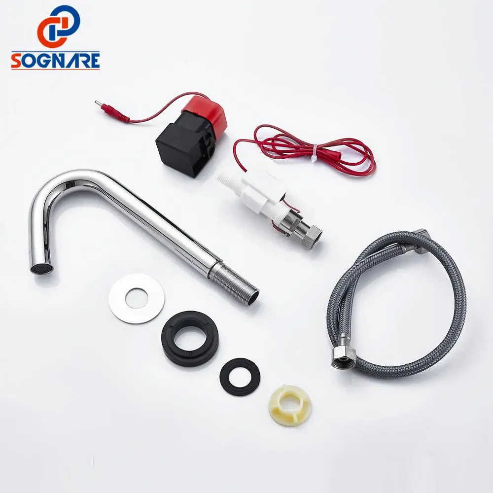 Soganre Touch Control Basin Faucets Stainless Steel Touch Sensor