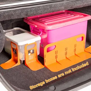 

Car Trunk Simple Fence Storage Solid Anti Slip L Shape Easy Install Shake Proof Interior Accessories Durable Fixed Rack Holder