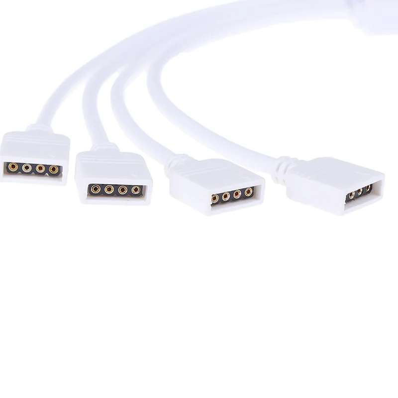 4 Pin Женский RGB коннектор RGBW отклонения в размерах на 1-2 3 разветвитель