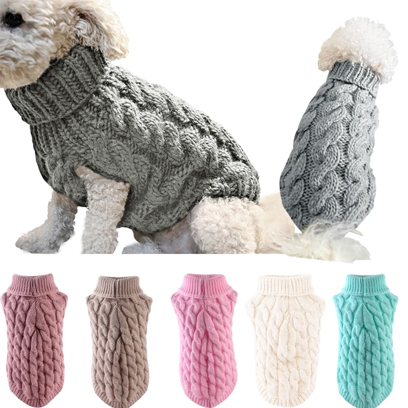 Maglione per cani di piccola taglia vestiti per cani lavorati a maglia Shih  Tzu Bulldog francese maglione per animali domestici per cani/gatti cappotto per  cani invernale abbigliamento per cani|Dog Sweaters| - AliExpress