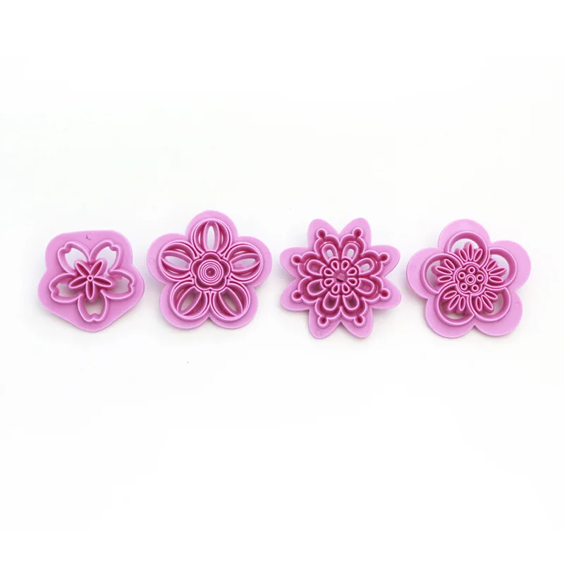 Baking Mold 4 To 5 Piece Suit Diy Tools Fondant Cake Mould Dessert Decoration Cookies Stamps