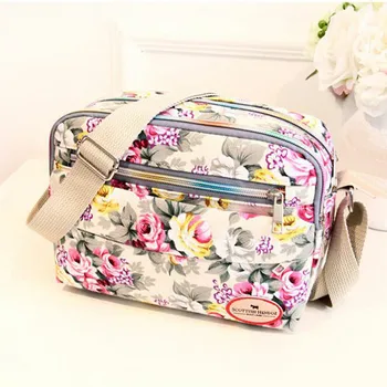 

Fashion Women Canvas Crossbody Bag Shoulder Bag Messenger Bag Print Mummy Bag Travel Large-capacity Coin Purse 2020 New