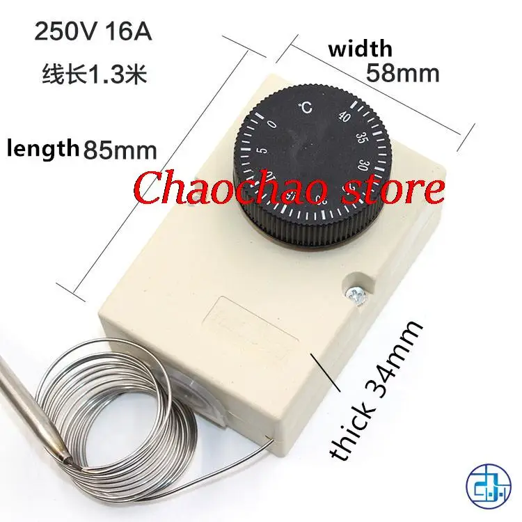 Termostato Capillare AC220V 0-40°C - Controllo Temperatura Con Scatola Impermeabile - Foto 13