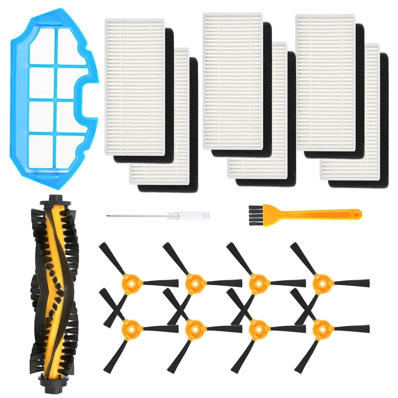 Вакуумная машина роликовые боковые щетки губки предварительно фильтры Набор Для