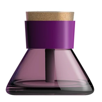 

Mini Perfume Bottle Humidifier Glass Usb Desktop Diffuser Led Night Light Air Humidifier for Home Bedroom