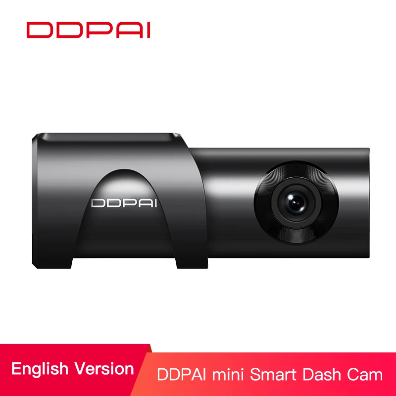  DDPai Mini3 1600P Full HD Dash Cam WiFi 32G Car DVR with WDR G-sensor 24H Park Loop Recording Drive