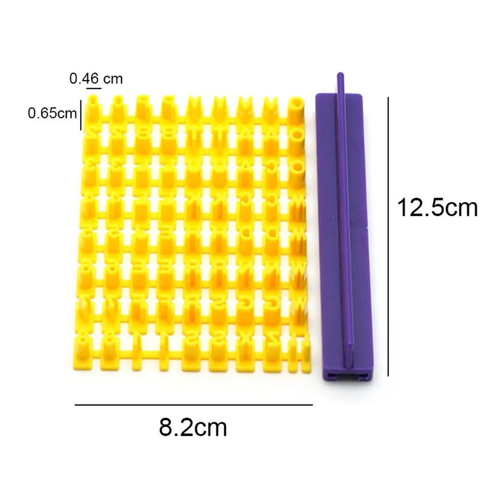 1 комплект английские алфавитные формочки для печенья с буквенным номером пресс-форма для Печенье эмбоссер резак формы для выпечки торта emporte piece бисквит