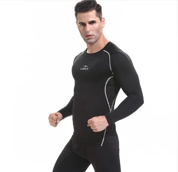 

B753 Fitness Sports Tights Fast Dry Clothes Men's Tights New Product Tights Professional Production