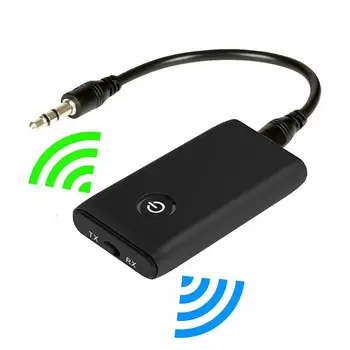 

2 in 1 Bluetooth 5.0 Transmitter Receiver TV PC Car Adapter/Headphones AUX Device Car/Home Music Audio Stereo Hifi 3.5mm Sp Y6T7