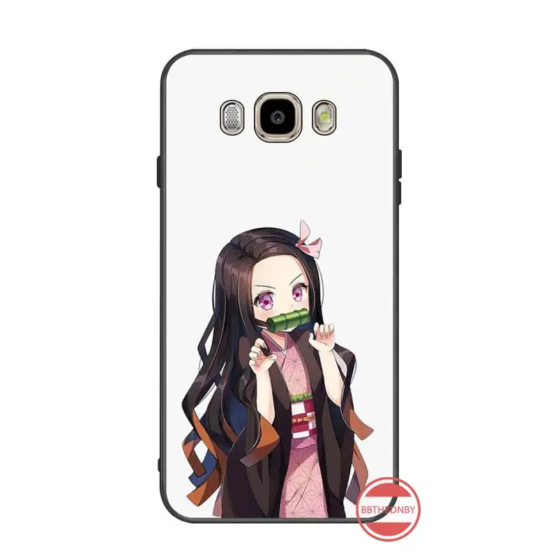 Demon Slayer Kimetsu no Yaiba Nezuko anime Phone Case For Samsung Galaxy J2 J4 J5 J6 J7 J8 2016 2017 2018 Prime Pro plus Neo duo cute samsung phone case Cases For Samsung