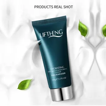 

Deep Seaweed Moisturizing Cleanser Shrinking Pores Remove Blackheads Facial Cleaning Cleanser