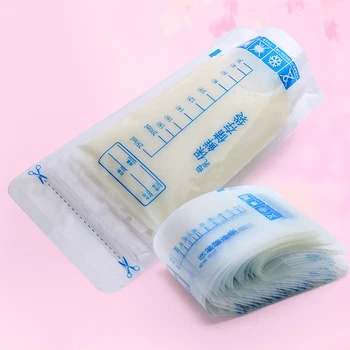

30pcs Breast Milk Storage Labels Disposable Freezer Bag Safe