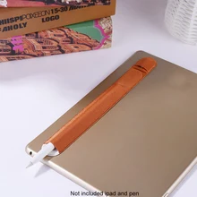 Нескользящие эластичные планшет аксессуары-Карандаш Чехол клейкая задняя сторона Стикеры карман Портативный защитные искусственная фланелевое одеяло для IPad