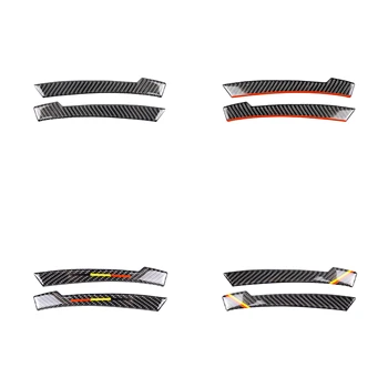 

For Mercedes Benz A/B/C/E/G Class GLA GLE GLK Carbon Fiber Rearview Mirror Rub Strips Anti-Collision Protector Sticker