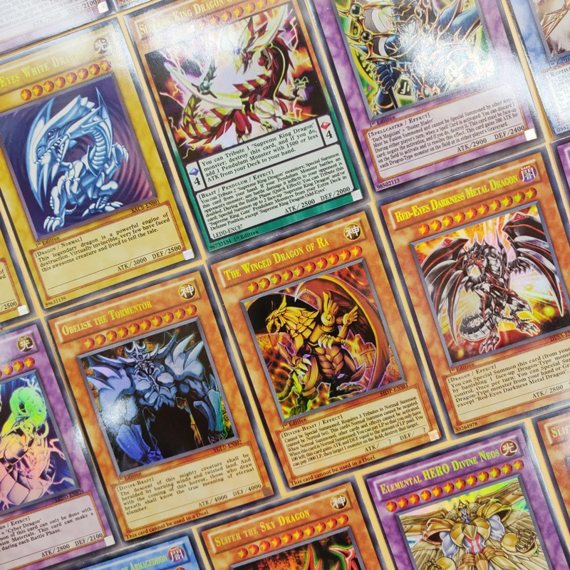 

2019 NEW English Version 100PCS Duel Monsters YU GI OH Game Collection Carte Trading Shine Cards Game With Beautiful Box