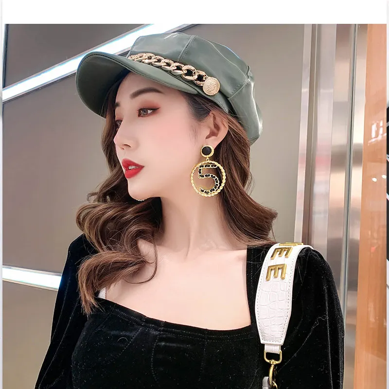 Famous Design Golden Pearl Earring For Women Number 5