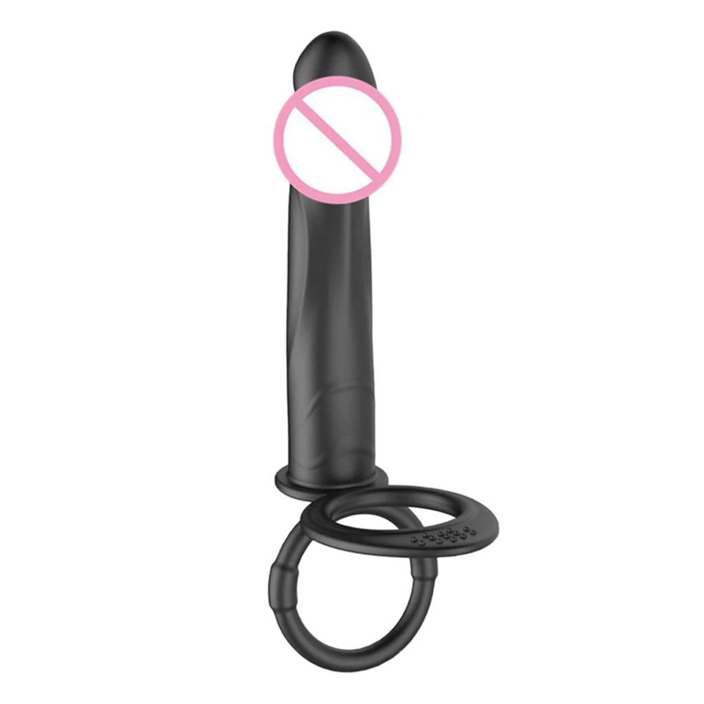 Reusable Smooth Peni s Phallic Enlarger Extension Cover Condom Delay Vibrator Massager Sleeve Sheath Adult Flirting Toys