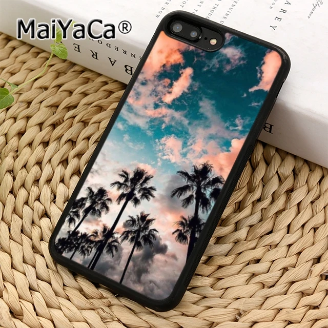 MaiYaCa CALIFORNIA palms чехол для телефона iPhone 11 pro 5 6s 7 8 X XR XS max samsung Galaxy S5 S6 S7 edge S8 S9 plus |