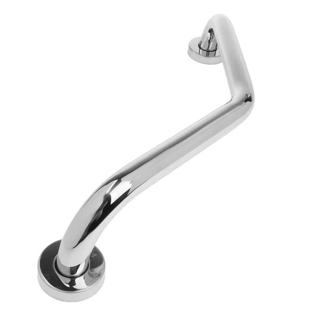 Stainless Steel Bathroom Shower Toilet Bath Grab Bar Safety Handrail Hand Grip Rail Set