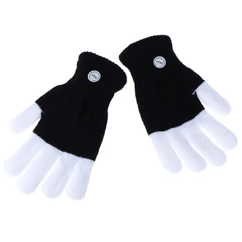 

Light-Up Toys LED Flashing Magic Glove Glow In The Dark Toys Light Up Finger Tip Lighting Toys For Children