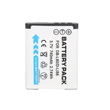 Original 900mAh D-LI88 DLI88 DBL80 Camera Battery for Pentax Optio P70 P80 WS80 H80 H90 W90 Black Box-18 40C Box18