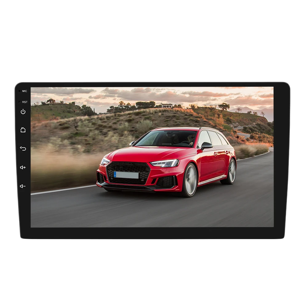 Android 10 Car Monitor Video Player Multimedia Player WiFi Bluetooth GPS Head Unit 1080HD Display Universal Auto Stereo GPS Map