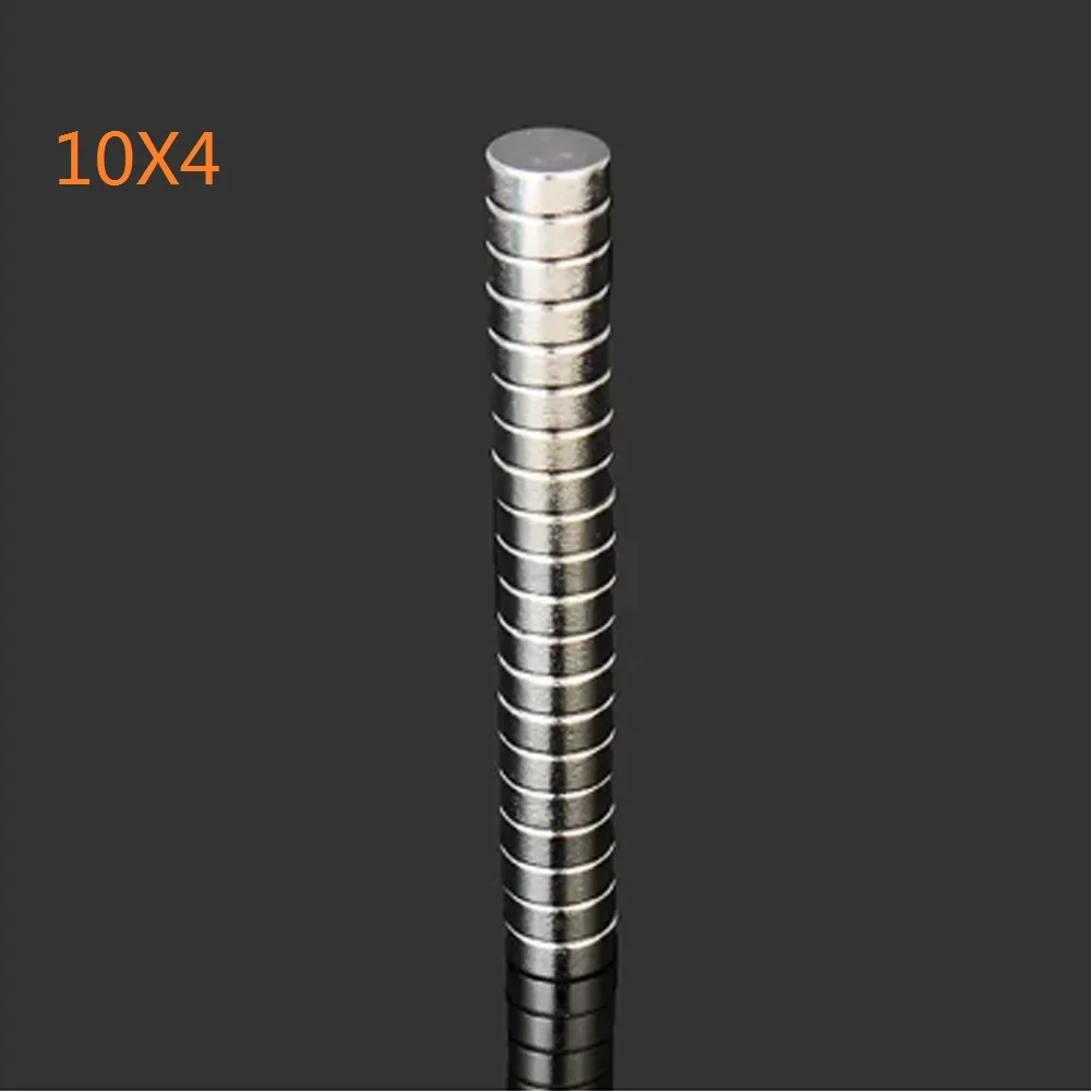 

20pcs 10mmx4mm Super Powerful Strong Bulk Round NdFeB Neodymium Disc Magnets Dia 10mm x 4mm N52 Rare Earth Magnet 10*4