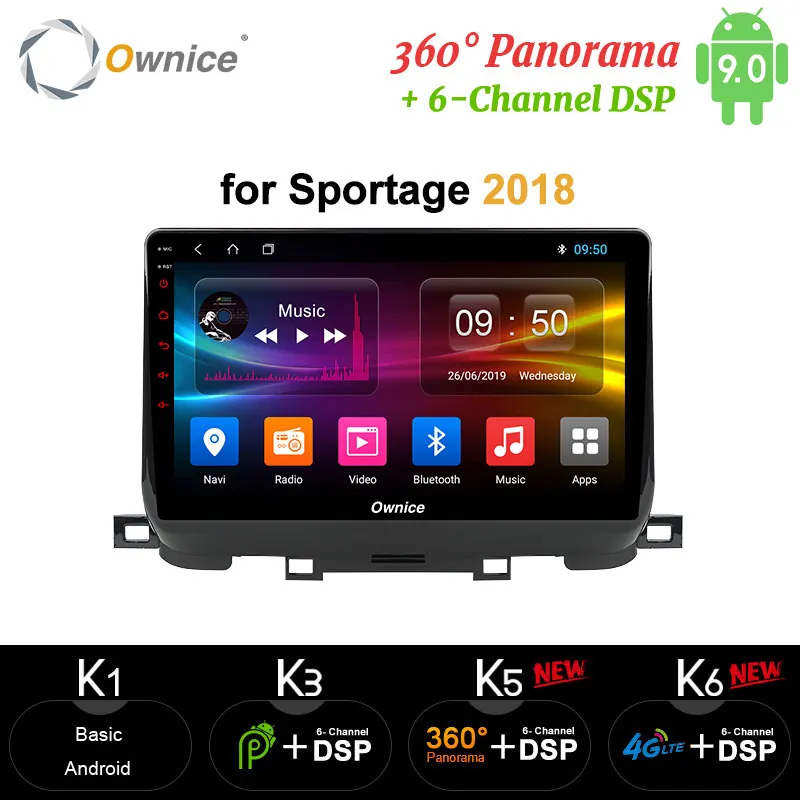 Ownice Android 10 0 автомобильное радио DVD GPS Navi головное устройство carplay WIFI 4G LTE DSP 360