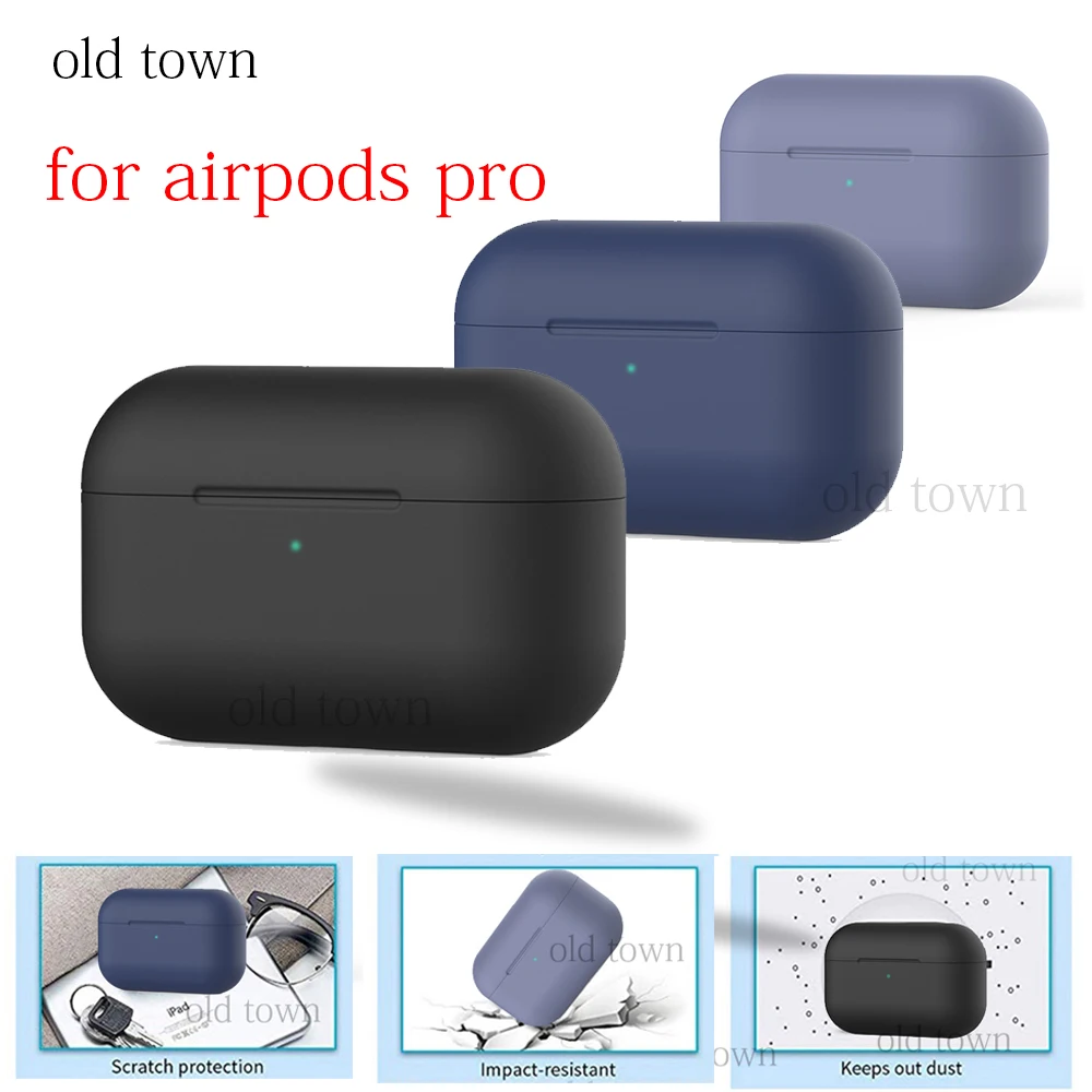 Чехол для наушников Apple AirPods Pro чехол силиконовый Bluetooth Air Pods защитный AirPodpro