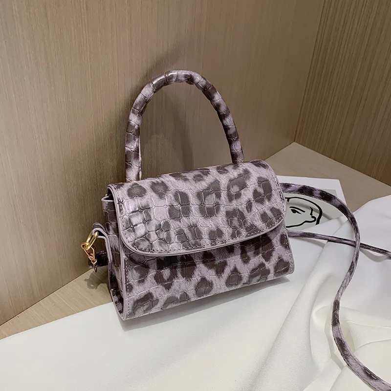 

Fashion Leopards Pattern Women Mini Handbags PU Leather Ladies Small Shoulder Bag Girls Crossbody Bags Female Totes Bag Clutch