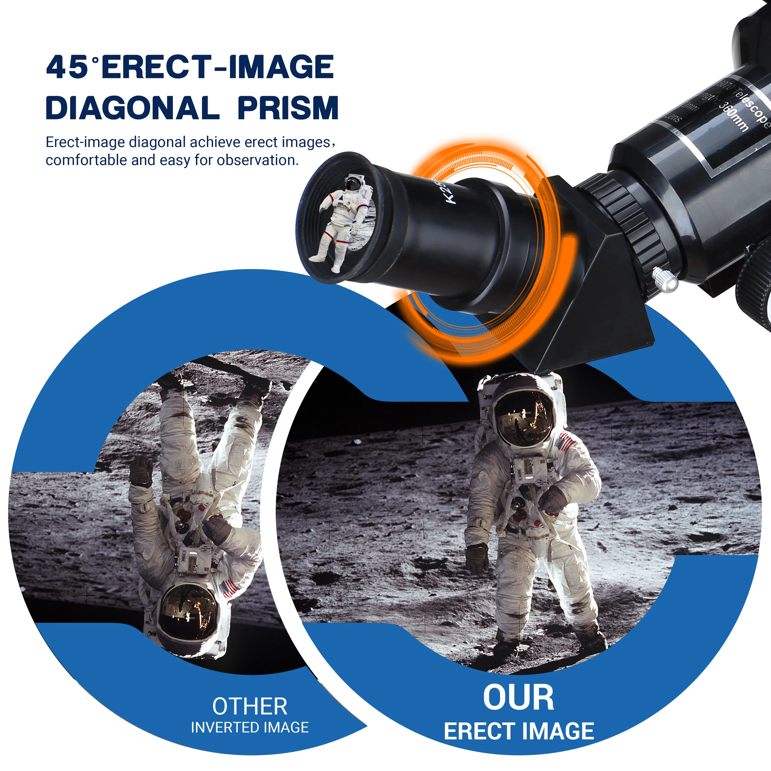 36070 teleskop astronomiczny 70mm obiektyw z regulowany statyw uchwyt na telefon 180x monokularowy do oglądania księżyca początkujący dzieci prezent 5 36070 teleskop astronomiczny 70mm obiektyw z regulowany statyw uchwyt na telefon 180x monokularowy do oglądania księżyca początkujący dzieci prezent - Image 5