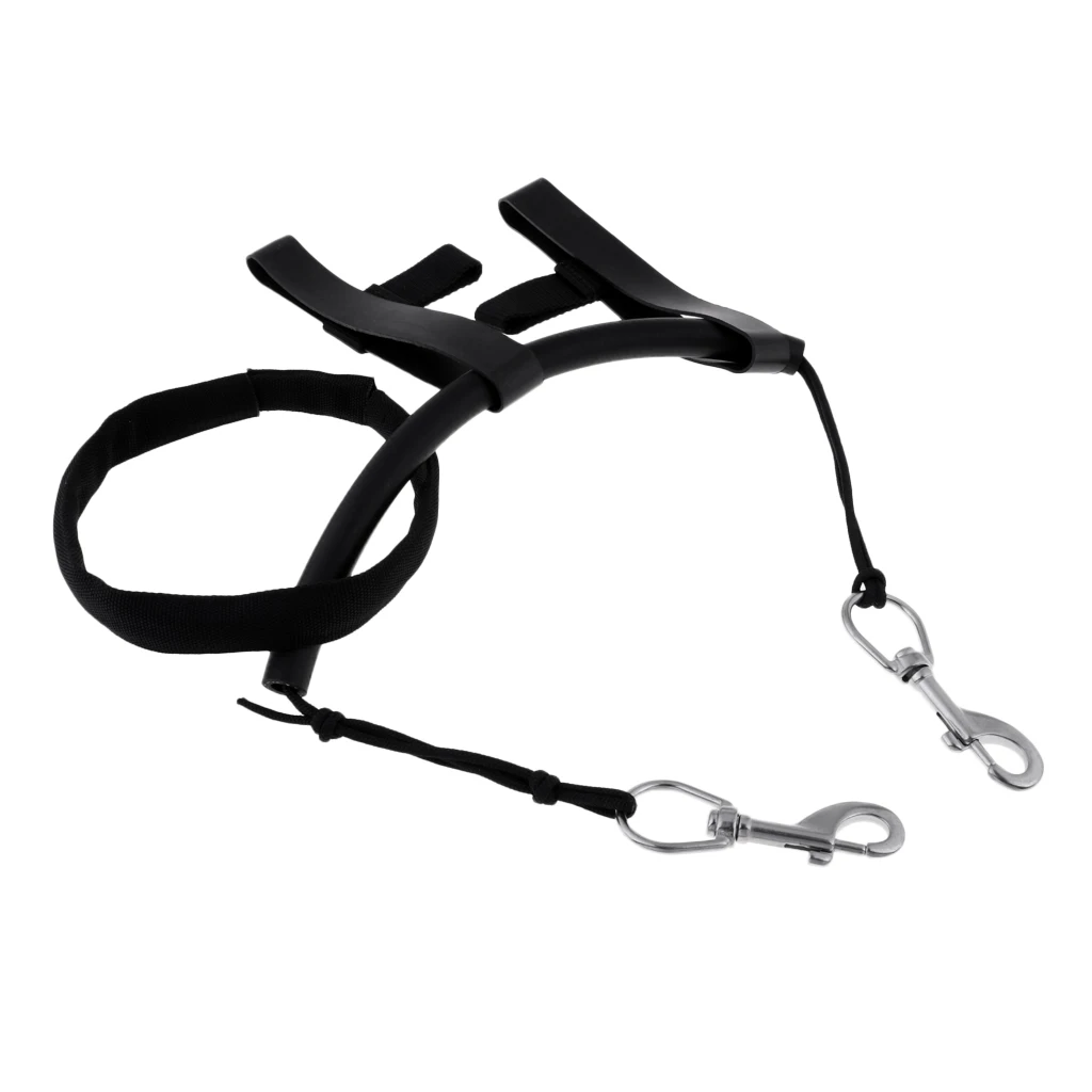 Tech Scuba Diving BCD Stage Bottle Side Mount Carry Strap Rigging Equipment Single End Bolt Snap Clip