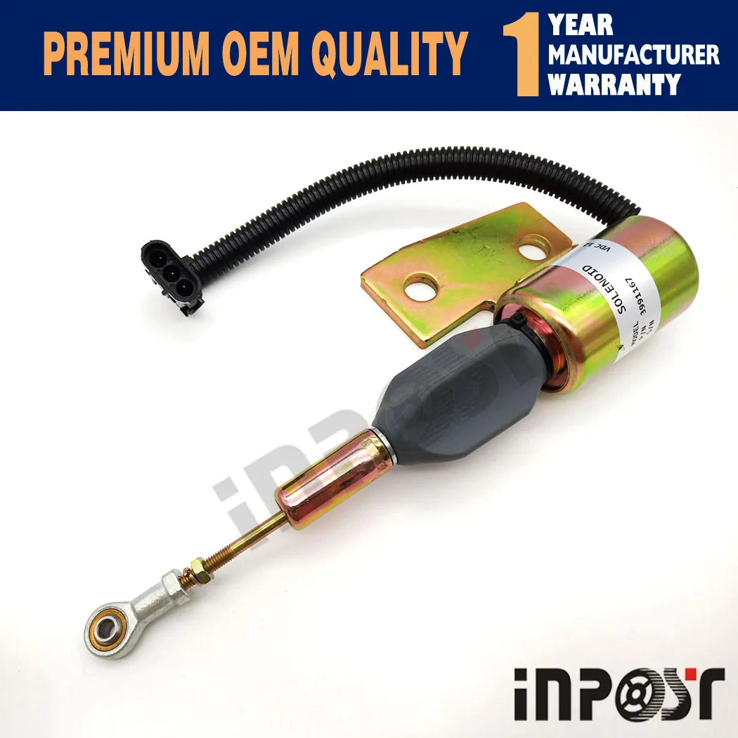 Остановочный соленоид SA-4941-12 12V 3991167 12V для Cummins 4BT