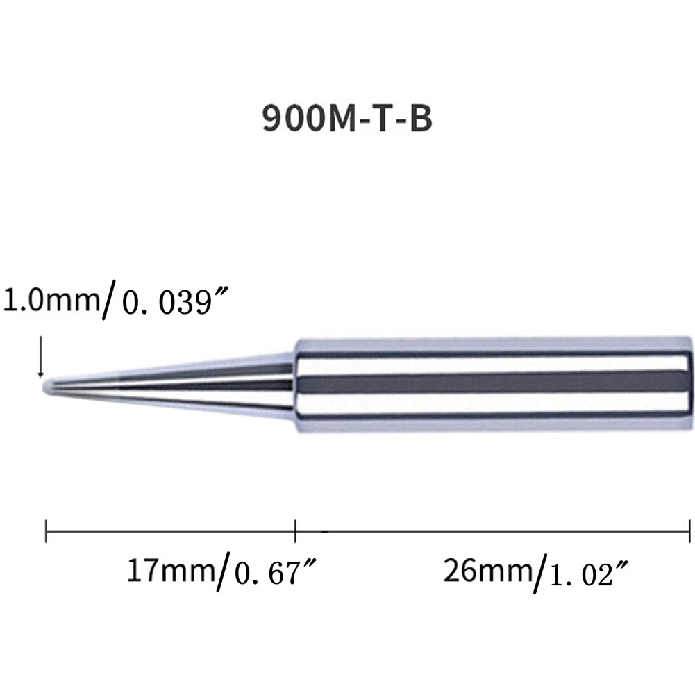 Soldering iron 5Pcs/Set 900m-T-I 900M-T-B Welding Tool Lead-Free Soldering Iron Head Bit for Welding Accessories Soldering Iron Tip
