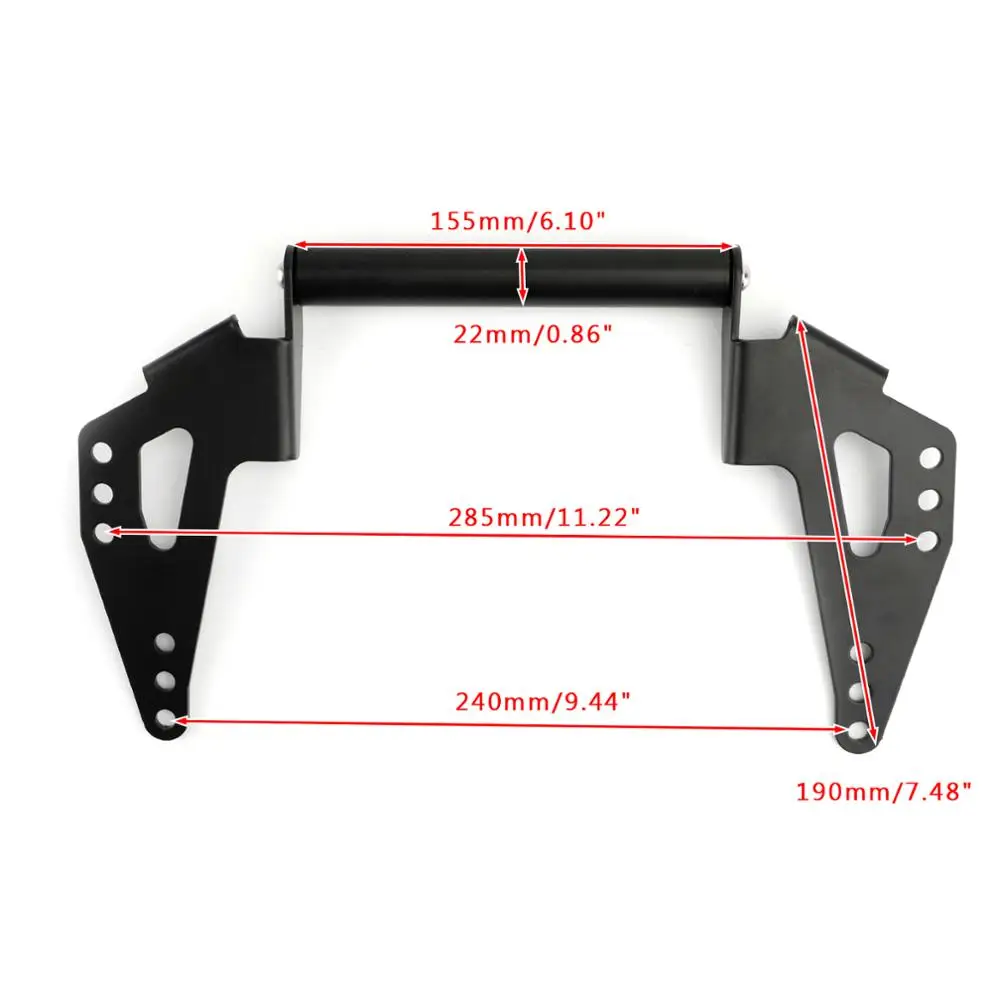 Areyourshop Support GPS//smartphone pour Su-zu-ki DL650 XT V-Strom 17-19