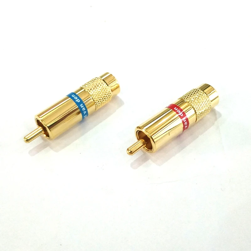 Cabo de Extensão e Entrada Rca de Áudio Hifi com 4 Rca de 8.0mm para Van Cabo Peças Den Hul - Image 4