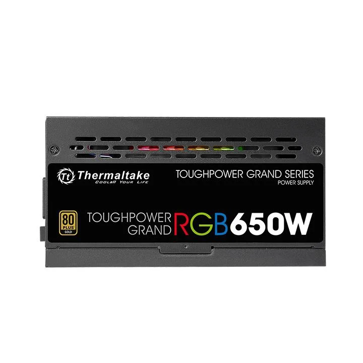 Блок питания Thermaltake ATX 650W Toughpower Grand RGB Sync 80+ gold(24+4+4pin) APFC 140mm fan colo