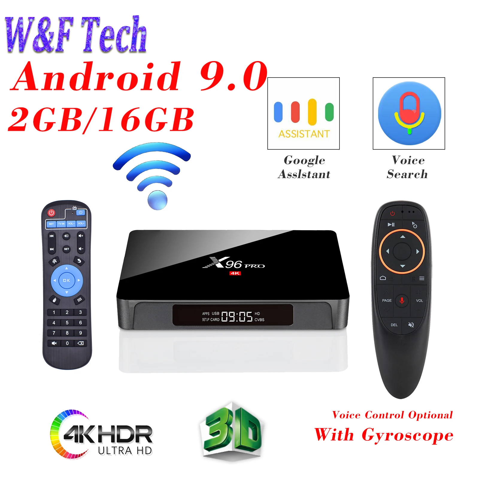 X96 PRO tv Box Android 9 0 Amlgoic S905W 2 Гб 16 4K телевизионная коробка YouTube Netflix обновленная Мини ТВ