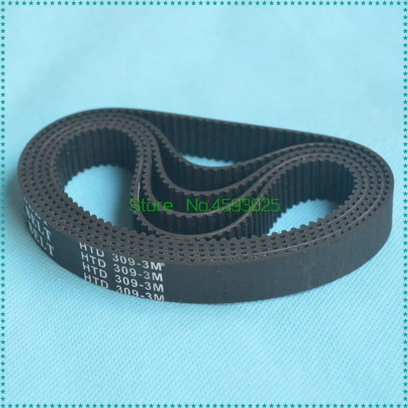 HTD-255-3M Timing Belt Pitch Length 309mm Width 9mm 10mm 15mm Rubber HTD3M Synchronous 225 300 309 In Closed-loop | Компьютеры и офис