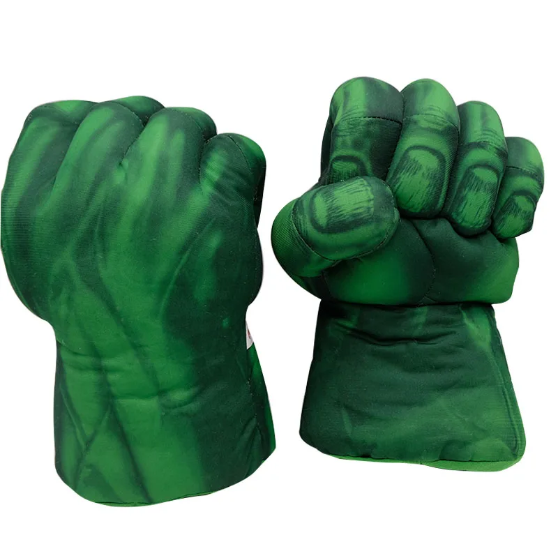 Эндгейм невероятная игрушка Халк Smash Hands паук плюшевый перчатки человек Косплей фигурка игрушки мальчики девочки дети Хэллоуин реквизит - Цвет: Hulk Gloves