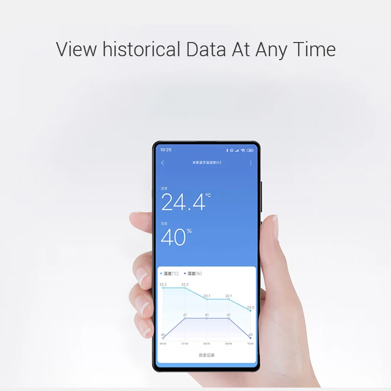 Xiaomi Bluetooth Digital Thermometer Moisture Meter LCD Wireless Smart Sensor Bluetooth Temperature Humidity 2 Battery Included Temperature Humidity Meter Smart Temperature Sensor Smart Thermometer