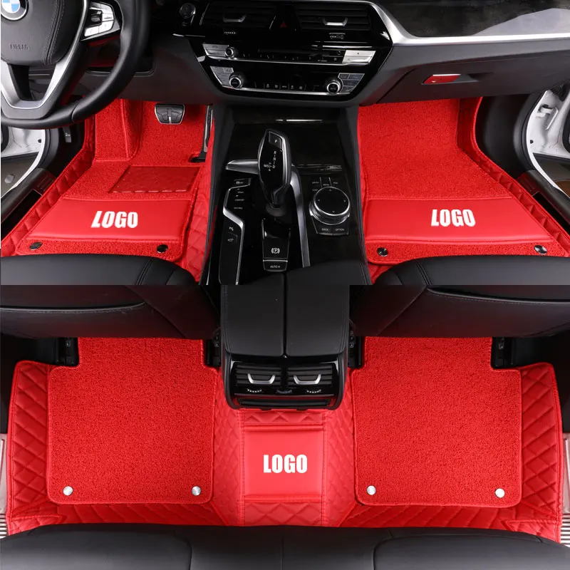 Custom Leather Car Floor Mats For Audi A5 Cabriolet/Convertible/Quattro