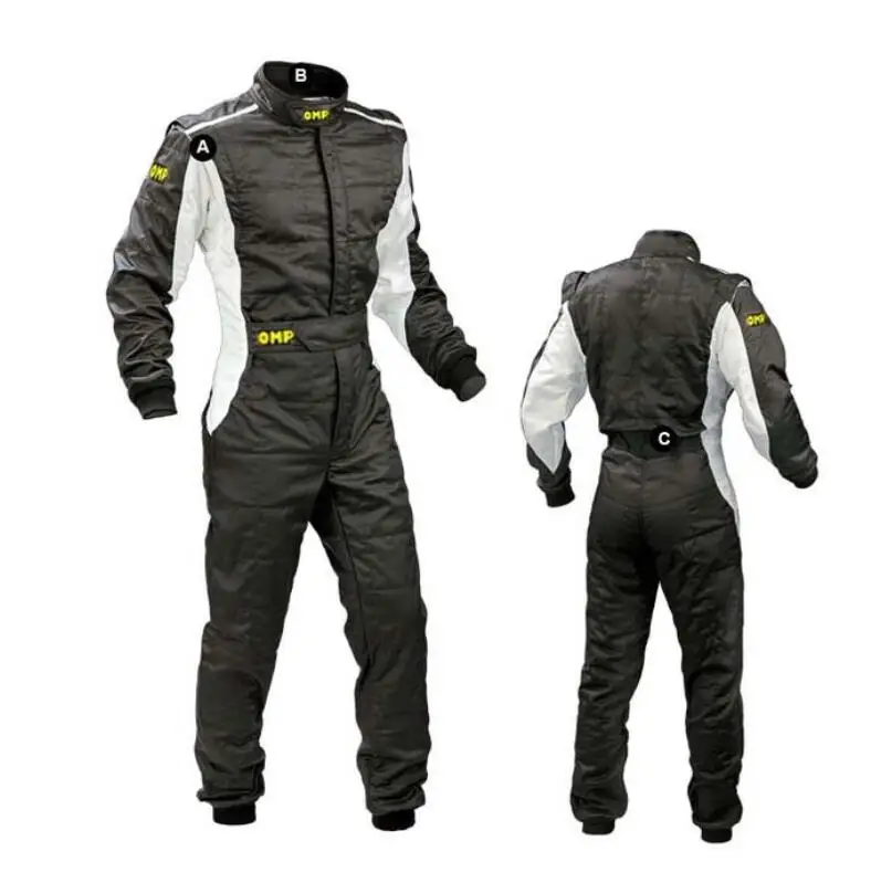 Новое поступление для F1 куртка картинг-костюм Автомобиль Мотоцикл гоночный клуб упражнения одежда комбинезон костюм двухслойный водонепроницаемый - Цвет: Черный
