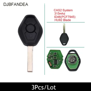 

DE.SOUL 3Pcs/Lot Car Remote Key DIY for BMW CAS X3 X5 Z3 Z4 Z8 3/5/6/7 Series Keyless Entry Transmitter for CAS2 System